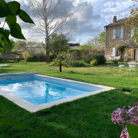 וילה Mas Les Romarins, 10 Min D'uzes, Piscine Et Grand Jardin Clos, Jeux, Nid De Repos Et Base Pour Activites Dans Le Gard (adults Only) Uzès