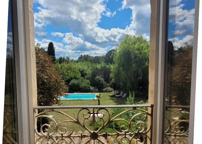 Mas Les Romarins, 10 Min D'uzes, Piscine Et Grand Jardin Clos, Jeux, Nid De Repos Et Base Pour Activites Dans Le Gard (adults Only) Villa Uzès